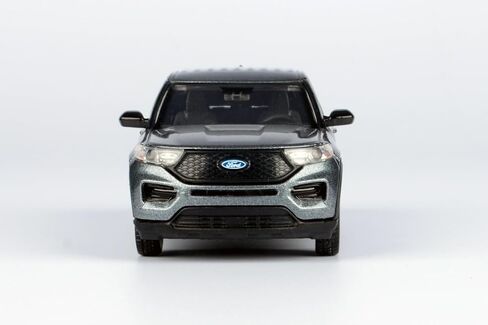 for Ford 2022 Explorer Police Interceptor Utility Blank Black Builder Kit 1/43 (5 inch) Diecast Model Motormax 79521 (Black) in Saudi Arabia