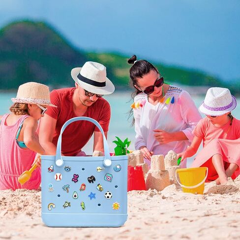 Charms For Bogg Bag Accessories Summer Beach Small Tote Bag Charms For Women in Kuwait
