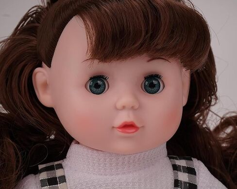 13 "دمى الطفل التفاعلية ، ابتسامة حلوة وجه دمية الطفل مع جسم ناعم وعينين مفتوحة/قريبة ، دمى الطفل واقعية مع الشعر للأطفال 3+ in Saudi Arabia