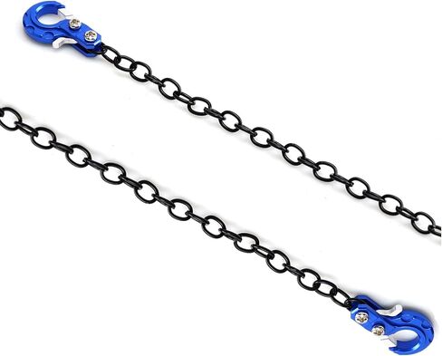 CNC Aluminum Alloy RC Tow Hook, Crawler Winch Hooks for SCX10 Tamiya D90 D110 TF2 TRX4 CC01 Etc 1/10 RC Crawler,Off-Road and Recovery Models (Blue Hook) in Kuwait