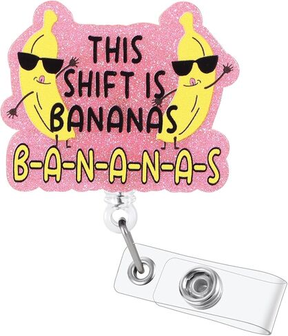 Registered Silly Goose Funny Badge Reel, Cute Retractable ID Card Badge Holder with Belt Clip, Name Tag Work Badge Buddy for ICU NICU RN LPN LVN CNA ER OB/GYN L&D Night Shift Nurse, Nurse Gifts in Saudi Arabia