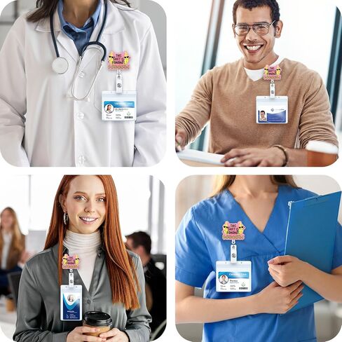 Registered Silly Goose Funny Badge Reel, Cute Retractable ID Card Badge Holder with Belt Clip, Name Tag Work Badge Buddy for ICU NICU RN LPN LVN CNA ER OB/GYN L&D Night Shift Nurse, Nurse Gifts in Saudi Arabia