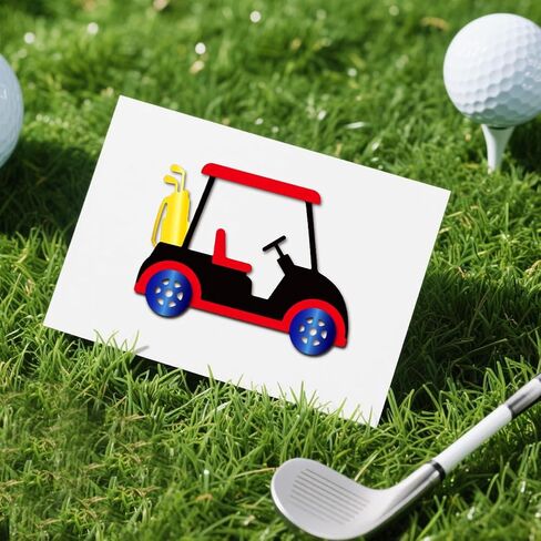 Mayjoydiy غولف موضوع المعادن يموت Cuts Golf Carts Clubs يموت القطع الرياضية القفازات القفازات نقش القالب قصاصات القصاصات ل DIY Scrapbooking بطاقة صنع الألبوم ديكور هدية ديكور in Kuwait