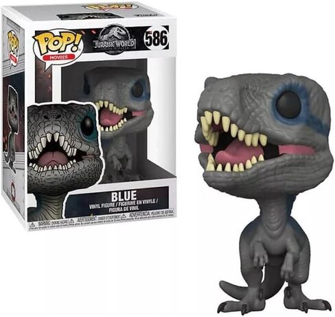 أفلام Funko Pop: Jurassic World 2 - الرقم الأزرق ، Velociraptor القابل للتحصيل ، متعدد الألوان in Saudi Arabia