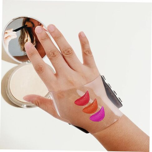 Makeup Palette Gloves Foundation Eyeshadow Mixing Tray Sturdy Pu Professional Makeup Artist Tools in Saudi Arabia