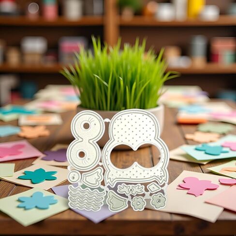 Lovely Owl Mould Cutting Dies, for DIY Scrapbooking Photo Album Decorative Embossing Paper Dies for Card Making Templated in Saudi Arabia