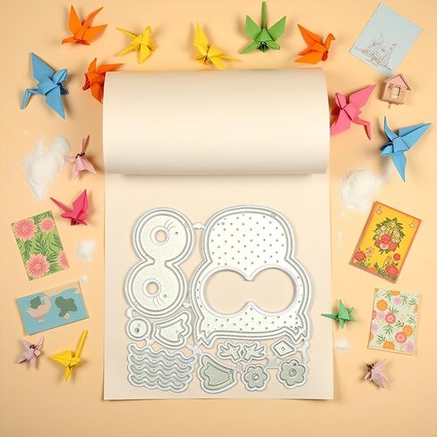 Lovely Owl Mould Cutting Dies, for DIY Scrapbooking Photo Album Decorative Embossing Paper Dies for Card Making Templated in Saudi Arabia