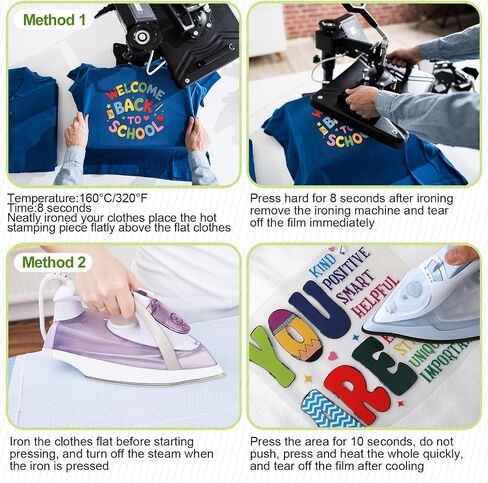 Glenmal 12 PCS العودة إلى الحديد المدرسي على عمليات النقل مرحبًا بك في School Patches HTV Heat Transfor in Saudi Arabia