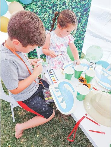 Fun Express Cyo Foam Mini Dinoyosaur - مجموعات حرفية - VBS VOS FACATION BIBLE SCHOOD SELVIES/DICER - 48 قطعة in Saudi Arabia