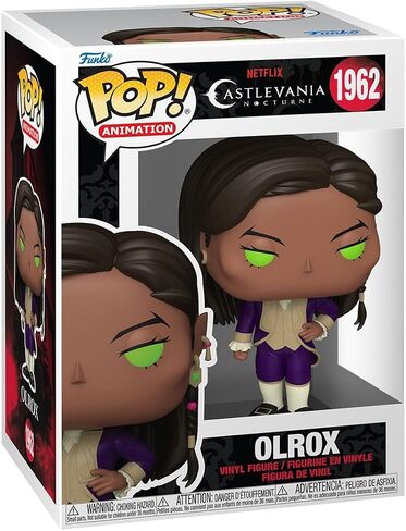فونكو بوب! الرسوم المتحركة: Castlevania Nocturn - Olrox - Finyl Figure - فكرة الهدية - البضائع الرسمية - ألعاب للأطفال والكبار - مراوح الرعب - نموذج نموذج لهواة الجمع والعرض in Saudi Arabia