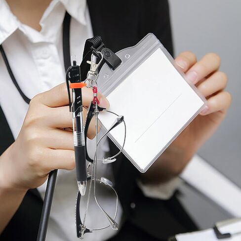 CRASPIRE 60PCS 17 COLORS PEN KIT KIT RINGS COLLUTFUL PEN ANDRAWER ALDBRY قابل للتعديل قابلة للسحب مشابك مخلب EYEGLASS CANER in Kuwait