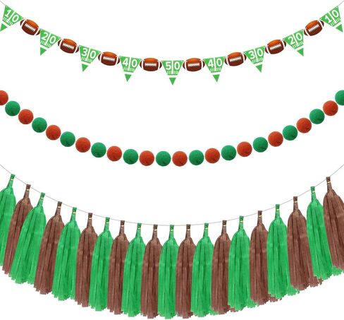 3 Pcs Jungle Safari Animal Banners Wild Animal Birthday Party Decorations Woodland Wildlife Theme Banner Felt Ball Tassel Garland for Zoo Safari Birthday Decor Baby Shower Supplies in Saudi Arabia
