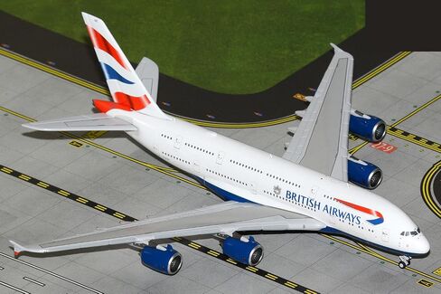 GeminiJets GJBAW2325 British Airways Airbus A380 G-XLEE; Scale 1:400 in Saudi Arabia