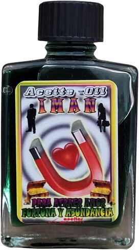عام ACEITE DE IMAN - MAGNET Spell Oil - 1 FL. أوز. ، الأخضر in Saudi Arabia