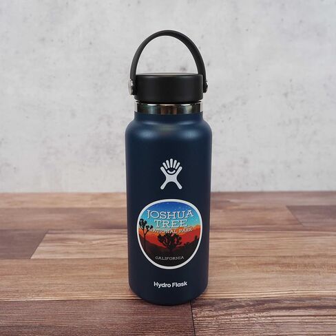 Joshua Tree National Park Sticker - Southern California Decal, Mojave and Colorado Desert JTNP Souvenir, Round Waterproof Outdoors CA Gift in Saudi Arabia