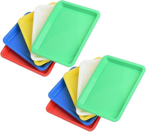 Uonlytech 10pcs الحرف البلاستيكية علبة فنية قابلة للتكاك in Saudi Arabia