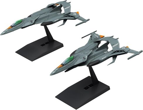 BANDAI Hobby Mecha Colle DX BE Forever Yamato: Rebel 3199 - Type 5 Experimental Space Heavy Strike Fighter Cosmo Python Set in Saudi Arabia