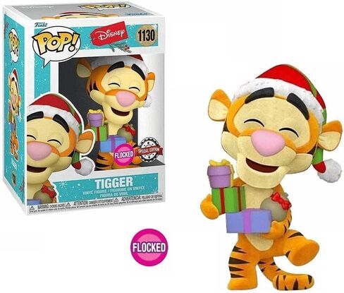 Funko Pop! Disney: Holiday 2021 - Tigger (Flocked), Amazon Exclusive in Saudi Arabia