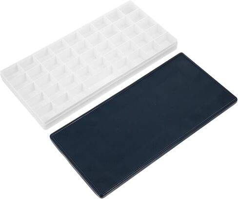 Angoily Capacity Watercolor Mixing Tray Lid Versatile Paint Box for Artists Students and Amateurs for Storing Watercolor Pigments and Art Supplies in Saudi Arabia