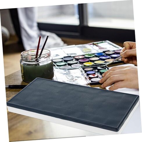 Angoily Capacity Watercolor Mixing Tray Lid Versatile Paint Box for Artists Students and Amateurs for Storing Watercolor Pigments and Art Supplies in Saudi Arabia