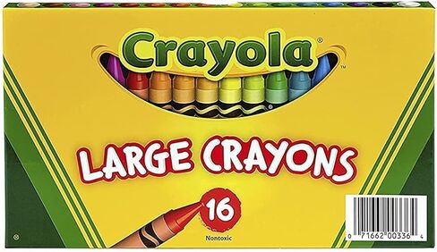 Binney & Smith Crayola (R) مجموعة تلوين كبيرة ، مربع مصعد ، ألوان متنوعة ، مربع 16 in Kuwait
