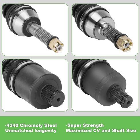 Rear Left Right CV Axle Drive Shaft & Wheel Bearing Kit for Polaris Ranger 570 900 1000 XP, RZR S 570 EPS 2017, ACE 900 XC 2017 2018 2019 in Saudi Arabia
