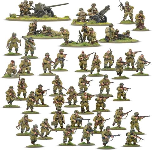 تم تسليم Wargames-ألعاب Warlord Curraheee US Airborne D-Day Starter Army ، Minatures 28mm Bolt Action ، 36 من المظليين متعددة الفواصل ، وفرق MMG & Mortar ، و 75 ملم حزمة الإقليمية ، ومسدس مضاد للدبابات 57 ملم in Saudi Arabia