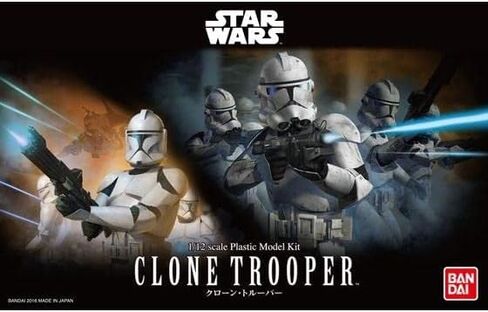 Star Wars Clone Trooper 1/12 Scale Color Coded Plastic Model in Saudi Arabia