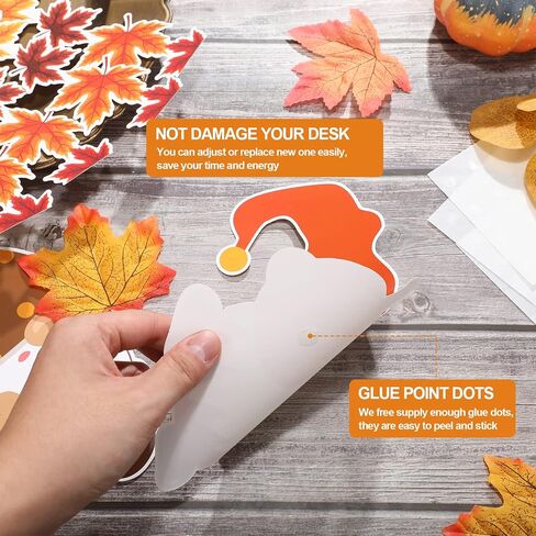 35 Pcs Thanksgiving Fall Bulletin Board Borders Decorations Autumn Leaves Gnomes Classroom Bulletin Board Decoration Trim Autumn Classroom Boarders Fall Border in Saudi Arabia