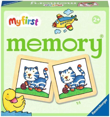 Ravensburger Favorite Things My First Memory® Game for Kids Ages 2 and Up – A Fun & Fast Picture Matching Game in Saudi Arabia