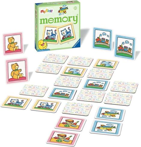 Ravensburger Favorite Things My First Memory® Game for Kids Ages 2 and Up – A Fun & Fast Picture Matching Game in Saudi Arabia
