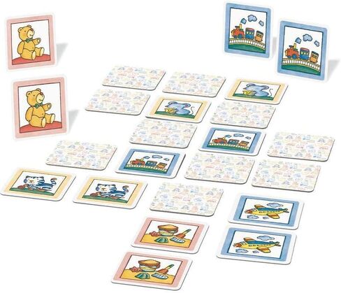 Ravensburger Favorite Things My First Memory® Game for Kids Ages 2 and Up – A Fun & Fast Picture Matching Game in Saudi Arabia