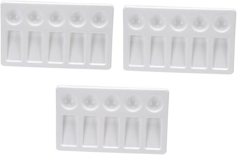 Doitool 6pcs Paint Paint Minists Material Material Plette Mosts Mosts for Batercolor and Ail in Saudi Arabia