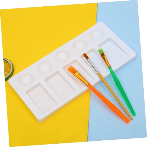 Doitool 6pcs Paint Paint Minists Material Material Plette Mosts Mosts for Batercolor and Ail in Saudi Arabia