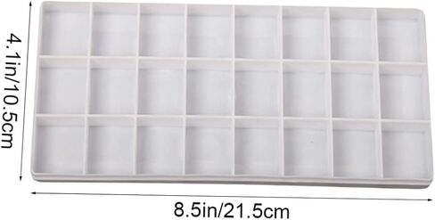 Homsfou 3pcs Box Box Watercolor Pigment Box لوحة خلط متين للفنان in Saudi Arabia
