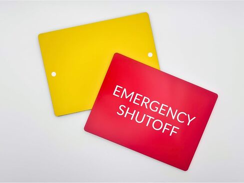 Custom Engraved Electrical Panel Labels with Mounting Holes – Durable 2-Tone Acrylic Breaker Box, Meter, & Equipment Tags – Electrical ID Plates & Utility Nameplates, Custom Electric Label in Saudi Arabia