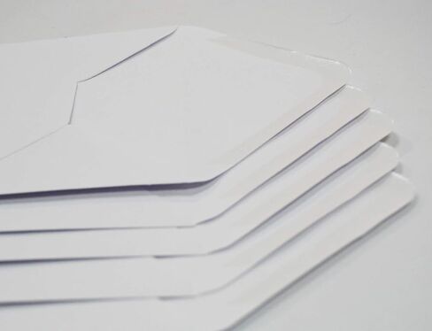 Craft UK 863 8 x 8 inch Card and Envelope pack of 25 - White,20.8 x 20.8 x 20.8 cm in Saudi Arabia