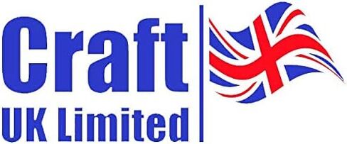 Craft UK 863 8 x 8 inch Card and Envelope pack of 25 - White,20.8 x 20.8 x 20.8 cm in Saudi Arabia