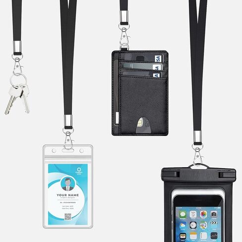 Cruise Lanyard لبطاقات السفن ، 12 حزمة ، حبل مع حامل الهوية (ملون) in Saudi Arabia