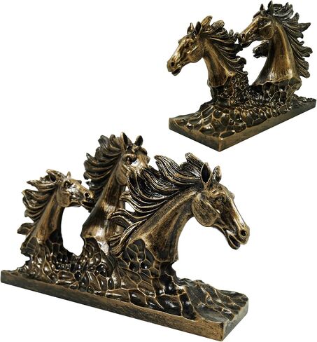 SIMON'S SHOP Horse Statue Handmade Horse Figurines Decorative Horse Sculpture for Horse Lovers in Saudi Arabia