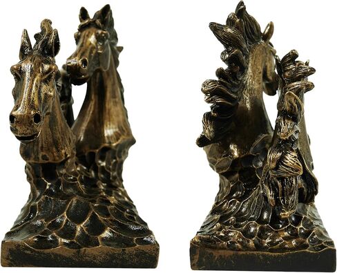 SIMON'S SHOP Horse Statue Handmade Horse Figurines Decorative Horse Sculpture for Horse Lovers in Saudi Arabia