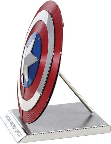سحر الأرض المعدنية Marvel Captain America's Shield 3D Motic Model Kit Backle مع ملاقط in Saudi Arabia