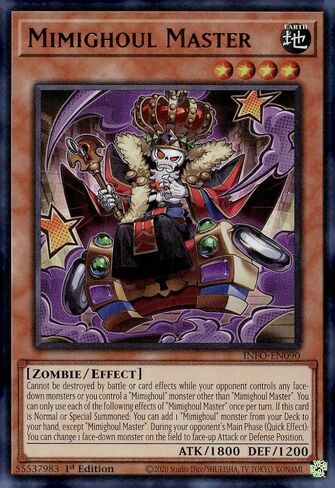 Mimighoul Master - INFO-EN090 - Ultra Rare - 1st Edition in Saudi Arabia