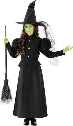 Morph Wicked Witch Costume For Girls, Kids Witch Dress, Wicked Halloween Costumes For Kids in Saudi Arabia