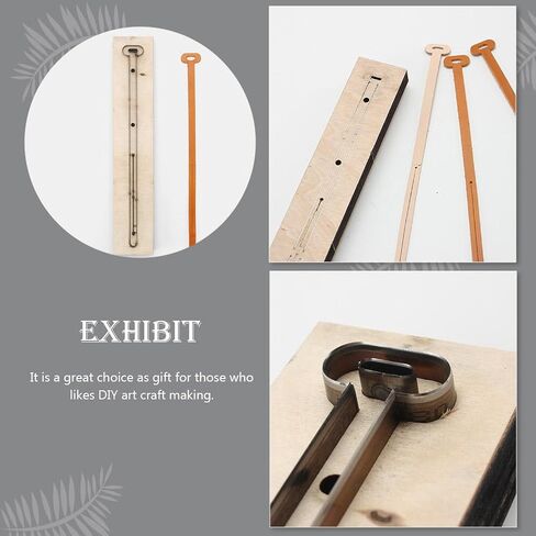 SEWACC Leather Cutting Template DIY Leather Craft Strip Cutting Strip Mold Punch in Saudi Arabia