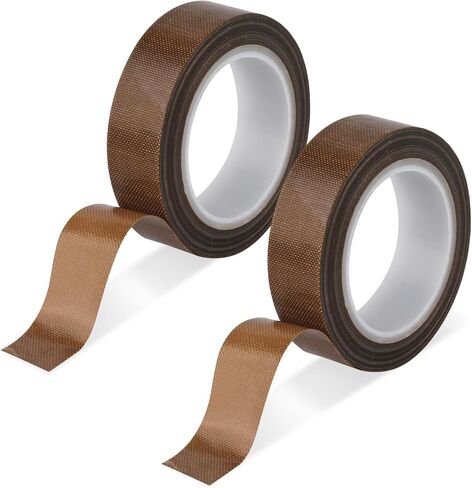 2 Rolls 0.51inx32.81ft PTFE Low Friction Tapes, Drawer Slide Glide Tape Abrasion Squeak Resistant Surface Protection Tape for Wood Drawer Cabinet Curtain Furniture(White) in Saudi Arabia