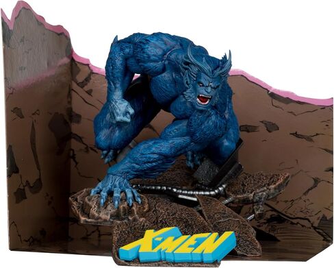 McFarlane Marvel Beast 1:10th Scale Collectible with Scene (X-Men #1) Toys in Saudi Arabia