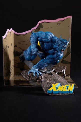 McFarlane Marvel Beast 1:10th Scale Collectible with Scene (X-Men #1) Toys in Saudi Arabia