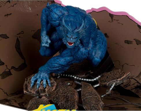 McFarlane Marvel Beast 1:10th Scale Collectible with Scene (X-Men #1) Toys in Saudi Arabia