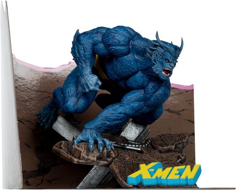 McFarlane Marvel Beast 1:10th Scale Collectible with Scene (X-Men #1) Toys in Saudi Arabia